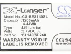 3,7V-1200MAH LI-ION HANDY AKKU FÜR BEA-FON