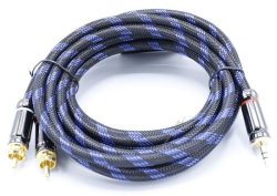 HQ PREMIUM AUDIO KABL 3M - 2 X ČINČ