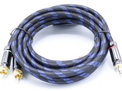 HQ PREMIUM AUDIO KABL 3M – 2 X ČINČ