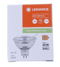 LED MR163536 3. LED MR16 P 3.8W 840 GU5.3