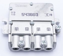 543603 MINI-VERTEILER 5...2400MHZ "EASYF" 3D 8,5/ 7,5DB