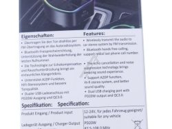MT 2 FM BLUETOOTH FREISPRECHANLAGE