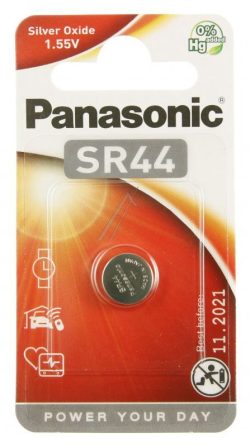 SR44 SR-44L/ 1BP 1,55V-180MAH SILBER-OXID KNOPFZELLE 1ER BLISTER