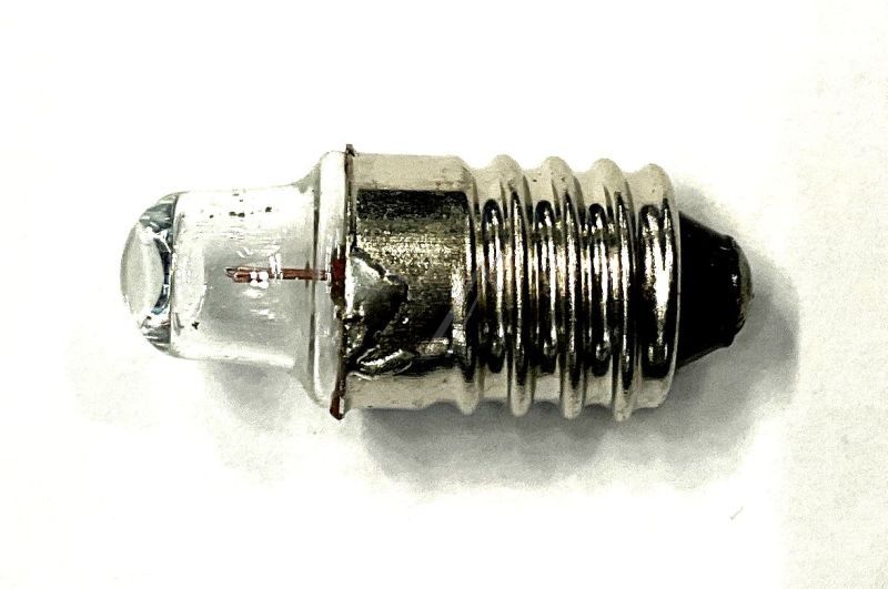 2,2V-0,18A-0,4W E10-SKALENLÄMPCHEN,  LINSE