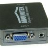 CONNECT VH51 25008267 VGA AUF HDMI ADAPTER -KONVERTER PC ZU BEAMER - 3,5 MM AUDIO-ANSCHLUSS -