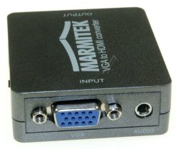 CONNECT VH51 25008267 VGA AUF HDMI ADAPTER -KONVERTER PC ZU BEAMER - 3,5 MM AUDIO-ANSCHLUSS -