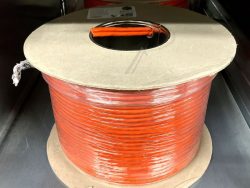CAT.7 DUPLEX VERLEGEKABEL 1000 MHZ S/ FTP PIMF ORANGE,  100M