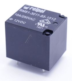 12VDC 10A-250VAC RM51-3011-85-1012 RELEJ,  1 KONTAKT