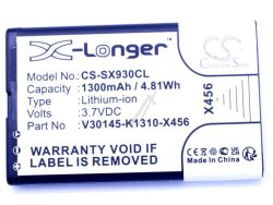 3,7V-1300MAH LI-ION BATERIJA ZA TELEFON ZAMENSKA ZA GIGASET SL930/ SL930A