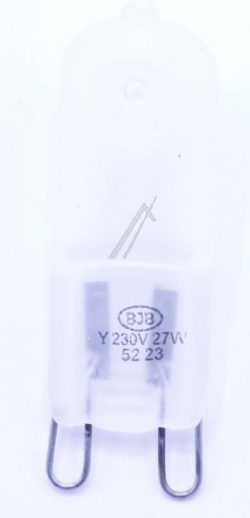10032864 HALOGENLAMPE 27W,  SOCKEL G9, 230 - 240V GEEIGNET FÜR HOHE TEMPERATUREN