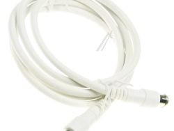 F-QUICK-ANSCHLUSSKABEL 1,5M CLASS A GERADE WEISS