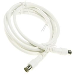 F-QUICK-ANSCHLUSSKABEL 1,5M CLASS A GERADE WEISS