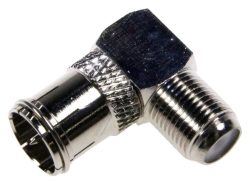 OVZ061 22505042 WINKELADAPTER SCHNELL-F-STECKER AUF F-KUPPLUNG