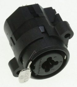 NCJ-6FIS 0346030 3-POLIGE XLR EINBAUBUCHSE KOMBINIERT MIT 6.35 MM KLINKENBUCH