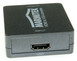 CONNECT HV15 25008266 HDMI ZU VGA ADAPTER -HDMI AUF VGA UND AUDIO KONVERTER - 3,5 MM AUDIO-ANSCHLUSS - FULL HD - 1080P