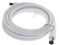 KOAX-ANSCHLUSSKABEL KOAX-STECKER & KOAX-BUCHSE 2,5M CLASS:A