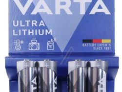 LR6 6106301404 BATERIJE 1,5V MIGNON PROFESSIONAL LITIJUM AA VARTA 4 KOM BLISTER