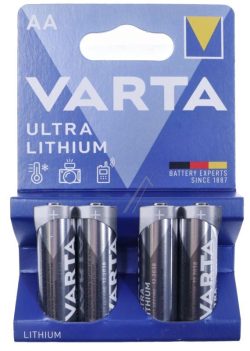 LR6 6106301404 BATERIJE 1,5V MIGNON PROFESSIONAL LITIJUM AA VARTA 4 KOM BLISTER