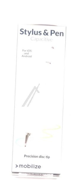 80218 MOBILIZE HIGH SENSITIVE 2IN1 CAPACITIVE STYLUS PEN,  EINGABESTIFT WHITE