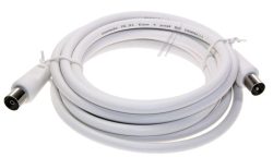 KOAX-ANSCHLUSSKABEL KOAX-STECKER & KOAX-BUCHSE 2,0M CLASS:A