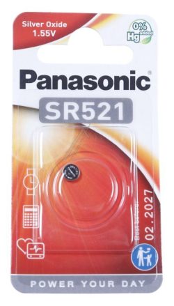 SR521 SR-521EL/ 1B 1,55V - 14MAH SILBEROXID KNOPFZELLE 1ER BLISTER