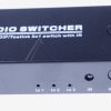 TOSLINK AUDIO SWITCHER /  SIGNAL UMSCHALTER - 3 EIN /  1 AUS