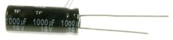 1000UF-16V EEUFR1C102L EL.KONDENZATOR RADIAL PAN 105° 8X20MM -ROHS-