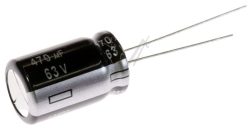 470UF-63V ECA1JHG471 ELKO RADIAL PAN 105° 12,5X20MM -ROHS-KONFORM-