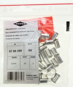 97 99 399 ADERENDHÜLSEN 25,0 MM² ,  AWG 30 ,  50 STÜCK