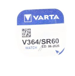 SR60 V364 1,55V-20MAH SILBEROXID LOSE KNOPFZELLE VARTA 6,8X2,15MM