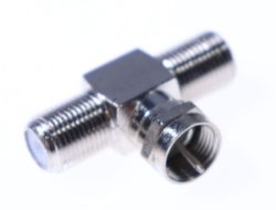 F-ADAPTER F-STECKER/ 2XF-KUPPLUNG