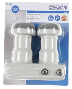 SPS8802531 MONOBLOCK LNB FÜR 6 GRAD MIT TWIN AUSGANG - 13,2° ASTRO    19° EUTELSAT