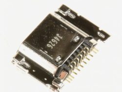 3722-003761 JACK-MICRO USB,11P(USB 5P 6P), SN/ NI, BLK,