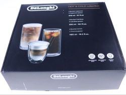 DLSC326 AS00004620 HOT&COLD-KOLLEKTION,  SET MIT 2 CAPPUCCINO-,  2 COLD BREW- UND 2 DOPPELWANDIGEN THERMOGLÄSER