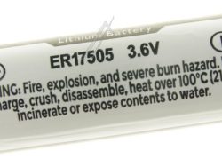 ER17505 BATTERIE LITHIUM,  3.6V