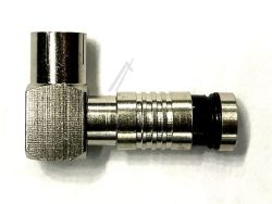 IEC-WINKELKOMPRESSIONSKUPPLUNG FÜR KABEL-Ø 6,0 – 6,2 MM RG59, KH15