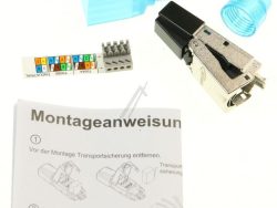 88035AV.1 FELDKONFEKTIONIERBARER RJ45 – STECKER CAT6A