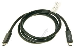 100W,  20 GBPS USB-C KABEL SCHWARZ MIT POWER DELIVERY 1M