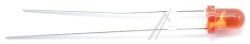 LED-3MM 703-0091 ROT,  1,9V-2,4V 35° 300MCD