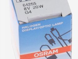 64255 STUDIO-,  PROJEKTIONS- UND FOTOLAMPE,  G4, 20 W,  8 V