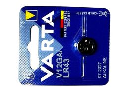 V12GA LR43 1,5V-80MAH VARTA ALKALINE KNOPFZELLE 11,6X4,2MM ELECTRONICS