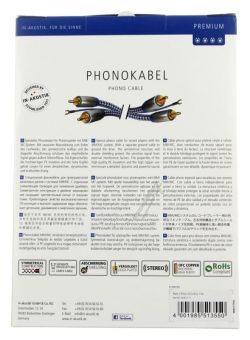 00405115 PREMIUM PHONO KABL,  PHONO RCA  PHONO RCA,  1.5M