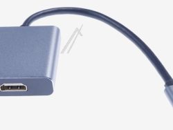 USB-C TO HDMI ADAPTER,  ALUMINUM CASE,  4K*2K / 60HZ (4:4:4) GREY