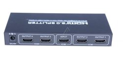 HDMI 2.0 VERTEILER 4FACH 1X IN 4X OUT,  3D UHD,  4K*2K@60HZ