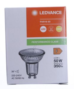 LED PAR165036 4 LED PAR16 P 4.3W 830 GU10