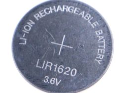 3,7V-16MAH LIR1620 KNOPFZELLE,  AUFLADBAR