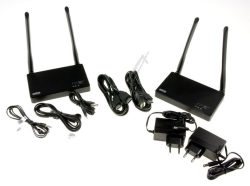 TV ANYWHERE WIRELESS HD 25008331 DRATHLOSE HDMI EXTENDER -1080P FULL HD - INFRAROT RÜCKGABEFUNKTION - KVM