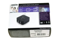 SPLIT TS12 25008204 TOSLINK /  OPTICAL SPLITTER /  VERTEILER - 1 EIN/ 2 AUS