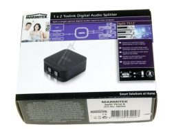 SPLIT TS12 25008204 TOSLINK /  OPTICAL SPLITTER /  VERTEILER – 1 EIN/ 2 AUS