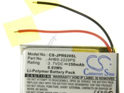 3,7V-250MAH LI-POLYMER KOPFHÖRER AKKU ALTERNATIV FÜR JABRA